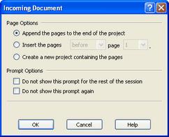 document when new pages are available from the PDF Creator Plus print driver.