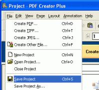 Saving Projects To save a new project file 1. To save a project file for the first time, go to the File menu and click Save Project. You can also click the Save Project button on the Standard toolbar.