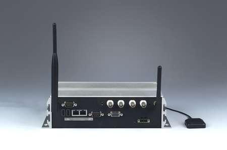ARK-VH200 前面板 IO Audio Input LAN1/LAN2 Video Input
