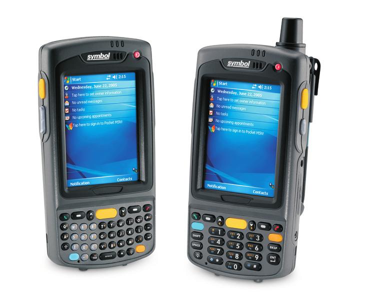ENTERPRISE CLASS MOBILE COMPUTERS Motorola s enterprise class mobile computers offer small and lightweight PDA styling with enterprise durability, high-performance processing and bar code scanning.