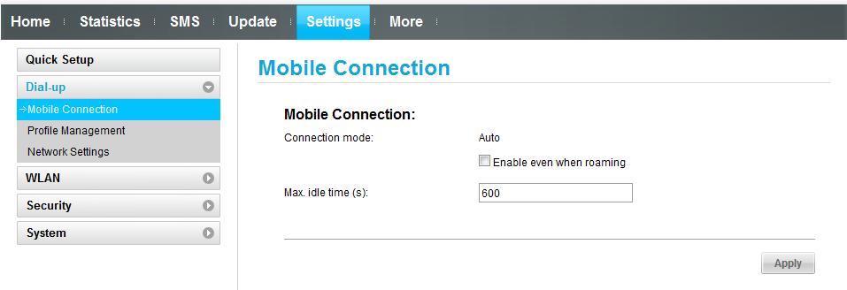 Q14: Will the Mobile WiFi connect to the Internet automatically if I roam to a different network? Please check the connection mode of your Mobile WiFi firstly.
