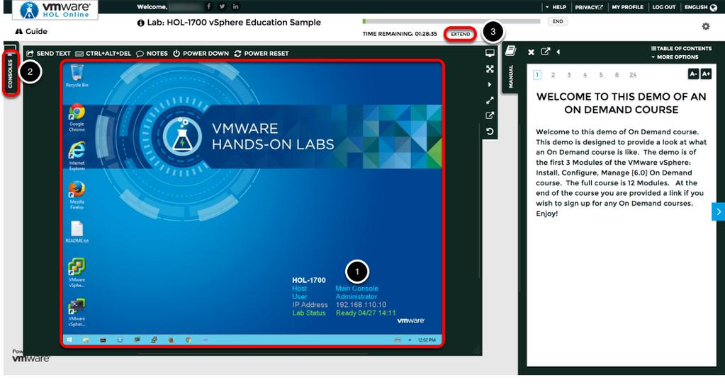 http://docs.hol.vmware.com This lab may be available in other languages.