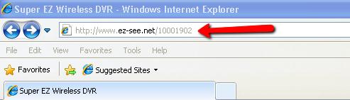 Remote View 1. Enter the remote view address in to the address bar as shown below. 2. Enter the user name and password if changed from default user name/password.