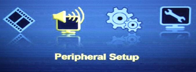 Peripheral Setup Buzzer Setup Buzzer Setup - is a beeping noise