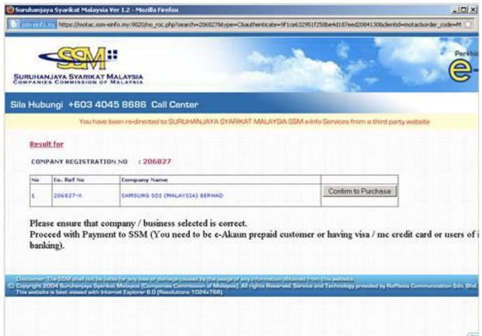 Page 3 of 19 4. For company registered with SSM, please click button ROC/ROB Vendor to proceed. 5.