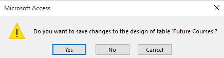 If you see this dialog box click on the Yes