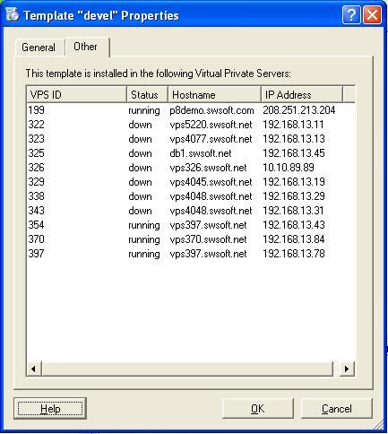 shows deployed VEs Figure 3 - Template provisioning wizard