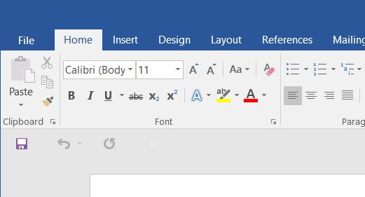 Or, if the icon is not present in the Start menu, you can do this: Type: word Page 21 The layout of Word 2016 is a bit different.