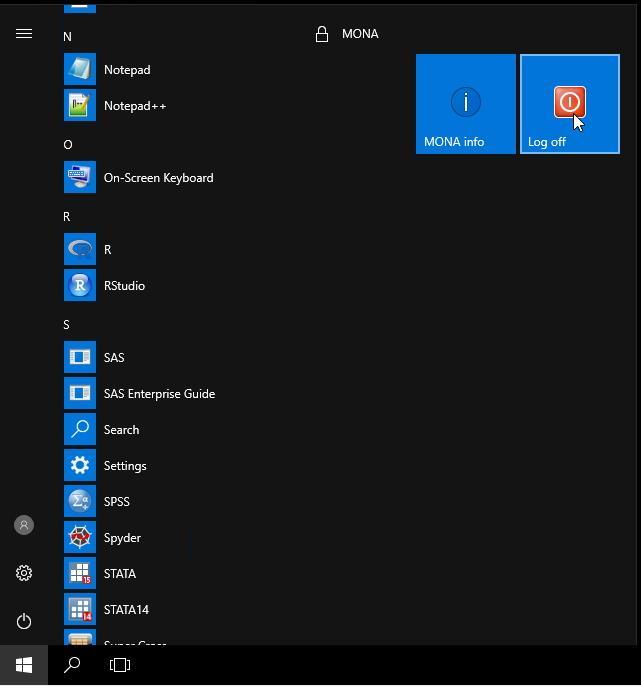If you have programs that are running, they will continue to run as long as you do not log off via the Start menu.