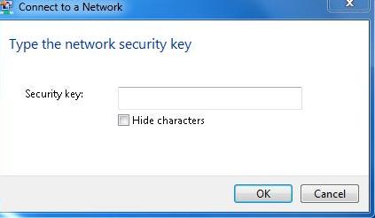 2 ) If you cannot find the PIN or PIN failed, you may choose Connecting using a security key instead, and then type in the Network Security Key/Wireless Password; 3 ) If it continues saying network
