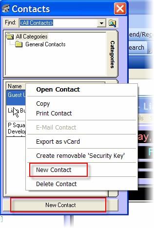 The P Squared Contact & User Directory is covered in more detail in the Myriad Manager User Guide or Directory Manager documentation but we will also