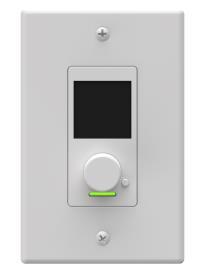 Control Product Group Axon C1 Networked volume/preset controller, 1 Gang US Wall Plate