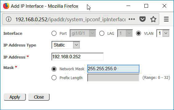 DATALIGHT Switch 12+4-Port 1000 9 1 IP Configuration 1.