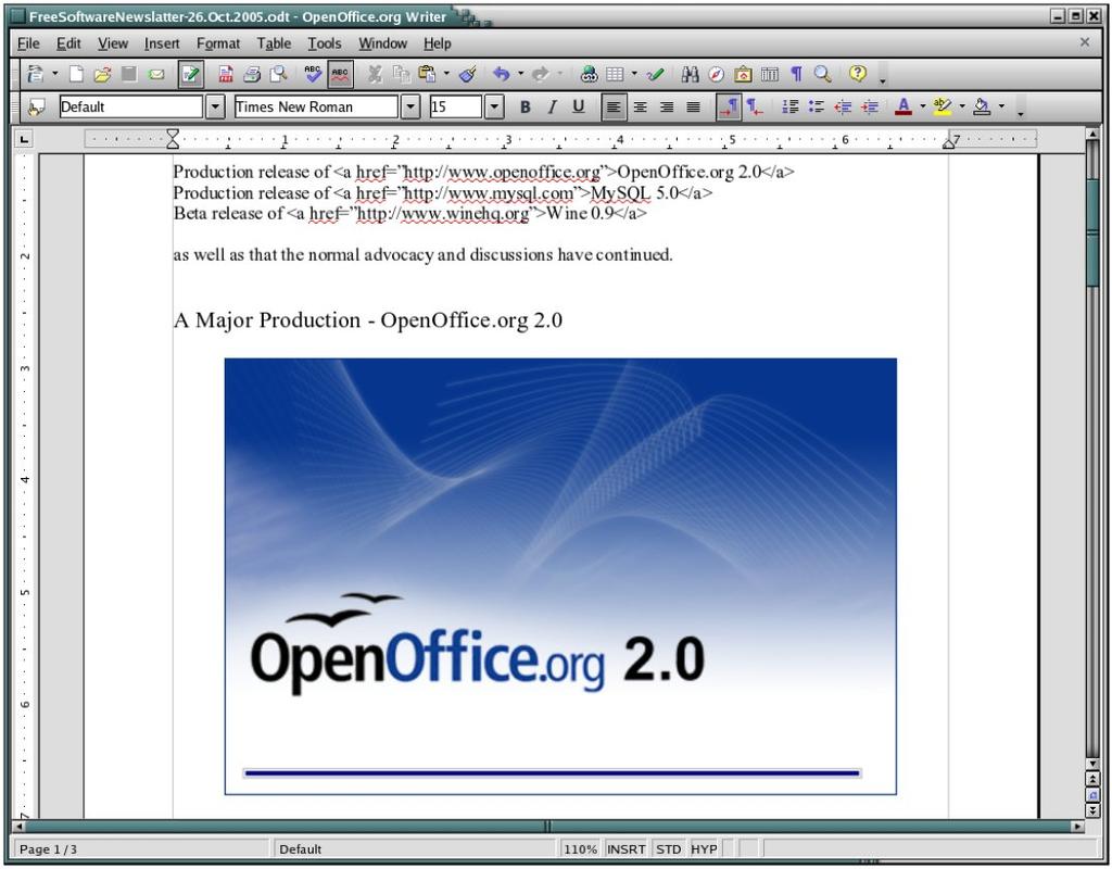 OpenOffice.org 2.