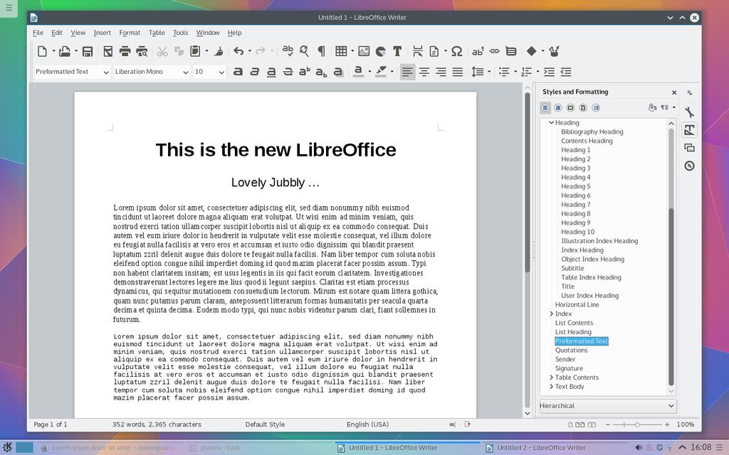 LibreOffice 5.