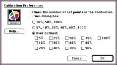 Calibrating the Printer 3 Selecting calibration preferences Note The Calibration Preferences command is available only in the Expert Calibration user mode.