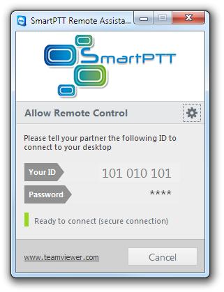 41 1.7 Remote Assistance SmartPTT contains Remote Assistance program which provides the remote access to your computer for SmartPTT technical support engineer.