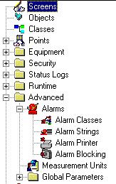Alarm Settings You can customize the CIMPLICITY HMI Alarm Viewer to display alarm, operator and macro messages in a variety of formats.