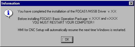 An Information box displays when the driver installation is completed. 8. Click OK.