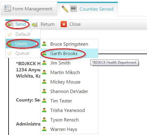 Adding Notes You can add notes to forms and they will be viewable by other users in your agency and KDHE staff.