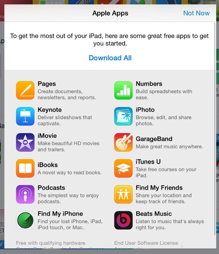 P a g e 7 Required ipad Apps to Download Utilizing your newly created or existing personal Apple ID, please connect your ipad to the internet and open the App Store.