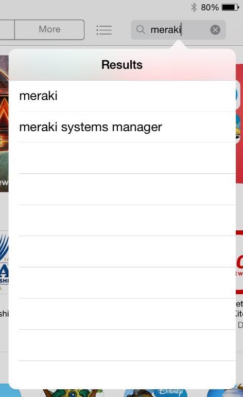 P a g e 8 REQUIRED: Enrolling your Device in Meraki Systems Manager In order to download Apps that the