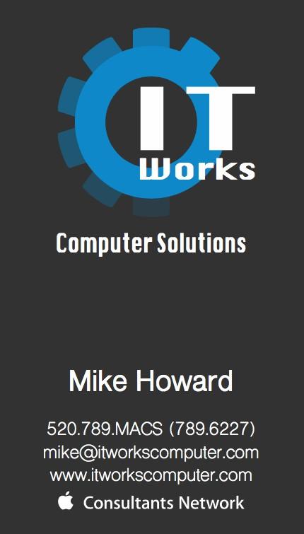 Mike Howard - IT Works Business Consulting Networking Servers Backup Strategies Proactive Monitoring & Maintenance