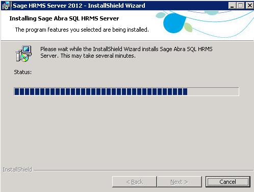 Step 1 - Install the Server 13. The Ready to Install the Program dialog box opens. 14.
