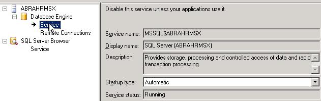Enable the SQL Browser Service Enable the SQL Browser Service 1. From the Start Menu, select All Programs > Microsoft SQL Server 20