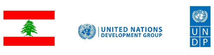 Reporting UN Organization Country : Lebanon Project No.