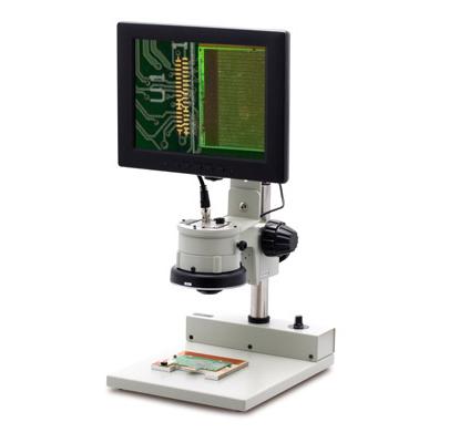 Its all-in-one convenience, including a 2x digital zoom camera and 10-inch LCD monitor, is suited for factory floor monitoring of parts, delivered materials and assembled products.