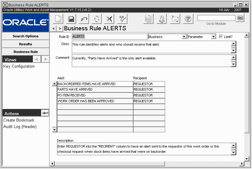 Administration Chapter 8 Business Rules There are many functions and features built into the system that can be configured through rules to meet your business requirements.