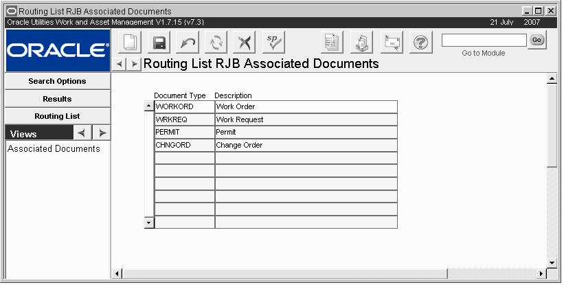 Routing Lists and the Approval Process Associated Documents view Routing Lists and the Approval Process Once a Routing List has been created in the Routing List module, you can be select it from