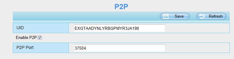 Username/password: The FTP account and password. Click Save to take effect. Click Test to see if FTP has been successfully configured. 4.