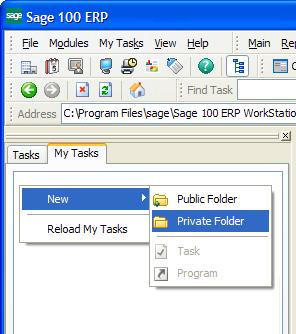 LESSON 6 - CREATING PRIVATE TASKS Lesson 6 - Creating Private Tasks To access tasks quickly, you can organize them into groups of private task folders that only you can access on your workstation.