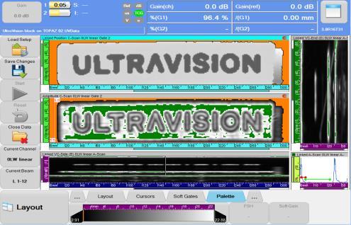 UltraVision New Features and Improvements Custom Palette UltraVision Touch 3.8R16 now offers the possibility of creating a personalized color palette.