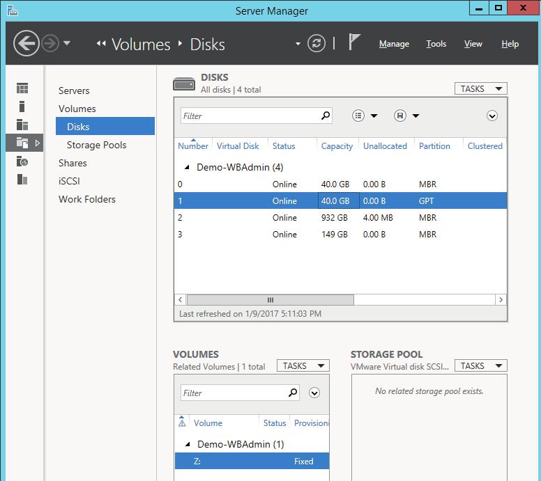 Using deduplication Windows Server 2012 offers a deduplication feature. With deduplication, you can save a lot of disk space on your server-volumes as it eliminates duplicate blocks of data.