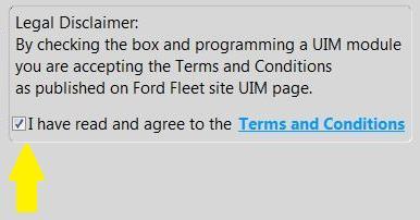 2 Legal Disclaimer The user will need to read, agree to, and verify the Legal Disclaimer (by clicking the check-box) as