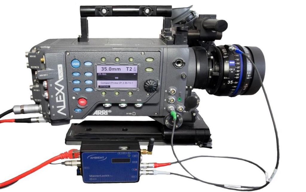 Appendix B Setup for ARRI cameras Equipment ARRI Alexa Classic, Alexa SXT / LF or Alexa Mini ZEISS cinema lens featuring ZEISS