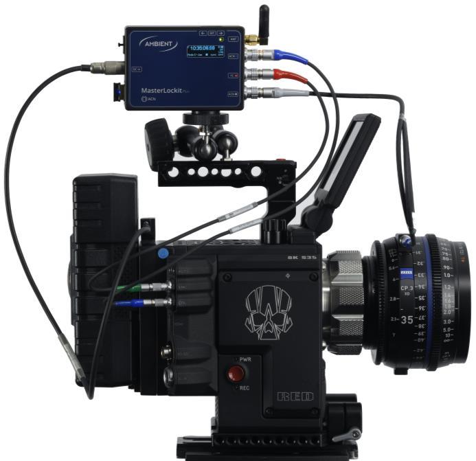 Appendix C Setup for RED DSMC2 cameras Equipment RED DSMC2 camera ZEISS cinema lens featuring ZEISS
