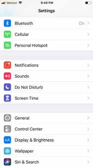 How to Update Your Settings SET YOUR PHONE TO RECEIVE NOTIFICATIONS iphone: