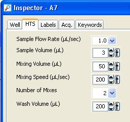 5 Use the Inspector to view or modify the attributes of a single object or set of objects on the worksheet or plate, or in the Browser.