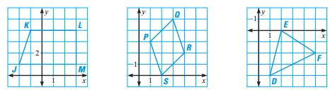 Honors Geometry Sections 14.3 14.4 Name Determine whether the figure has rotational symmetry. If so, describe the rotations that map the figure onto itself. 1. 2. 3.
