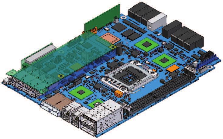 ClusterStor 3000 OSS Embedded Server Module 12 Intel Nehalem micro-architecture Jasper Forest CPU Quad core (Xeon C5518) with RAID enhancements (XOR/P+Q) Fully integrated DMA engine 48W Max TDP low