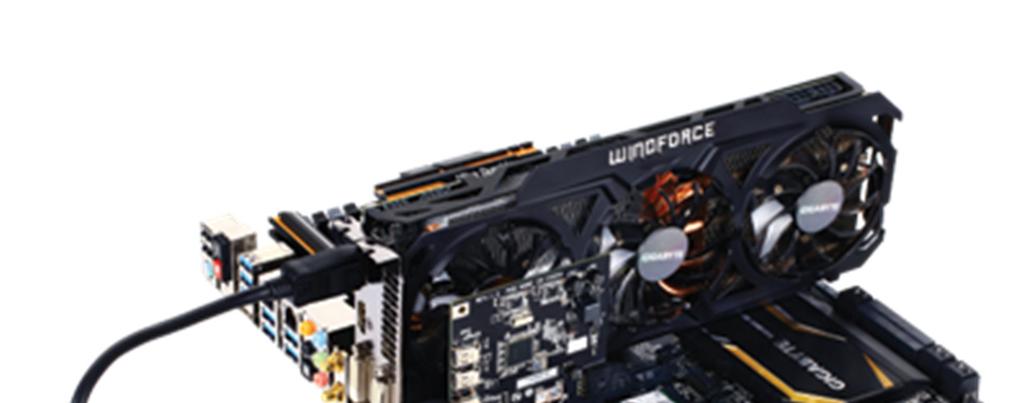 Thunderbolt Ready GIGABYTE X99 brings the expandability needed to make your system the ultimate one with an onboard pin header to accommodate the addition of a GIGABYTE Thunderbolt add-in card.