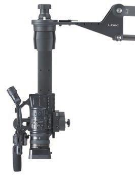 Mounts on 75mm/ Jib Arms and Tripods Available for both 75mm and