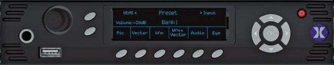 PHABRIX Rx Comparable to having multiple Sx s in one unit User-designed instrument layout Audio and Video toolset Ease of