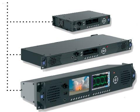 Rx Range: 3G/HD/SD-SDI modular rackmount