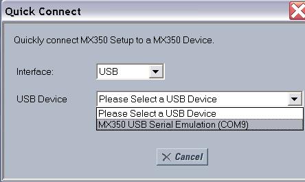 A.3 In Setup software, click Quick Connect. Fig A.3.1 A.