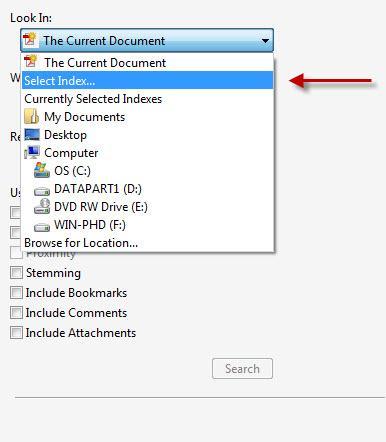 Look In: Dropdown Box (3) Click on the Add button. This will launch a system file browser (Windows Explorer).
